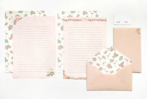 IMagicoo 48 Cute Lovely Writing Stationery Paper Letter Set with 24 Envelope/Envelope Seal Sticker (7) from IMagicoo