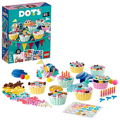 LEGO DOTS Creative Party Kit 41926 DIY Craft Decorations Kit; Makes a Perfect Play Activity for Kids, New 2021 (622 Pieces) from LEGO