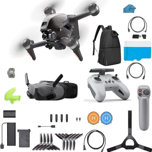 DJI FPV Combo Bundle - First-Person View Drone UAV Quadcopter Bundle with Joystick Motion 4K Camera, S Flight Mode, Super-Wide 150Â° FOV, HD Low-Latency Transmission, With 128GB SD Card Backpack from Kdji
