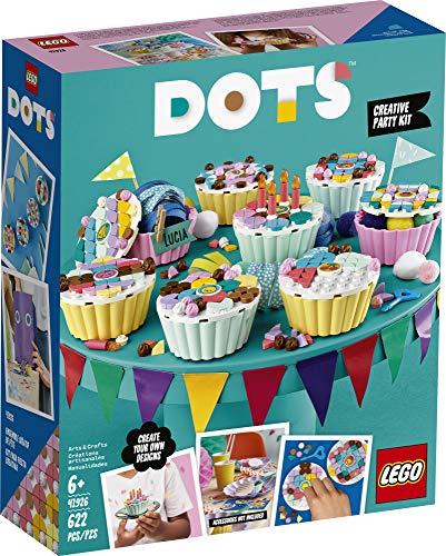LEGO DOTS Creative Party Kit 41926 DIY Craft Decorations Kit; Makes a Perfect Play Activity for Kids, New 2021 (622 Pieces) from LEGO
