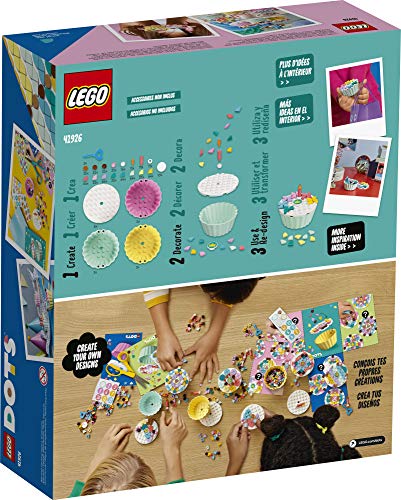 LEGO DOTS Creative Party Kit 41926 DIY Craft Decorations Kit; Makes a Perfect Play Activity for Kids, New 2021 (622 Pieces) from LEGO