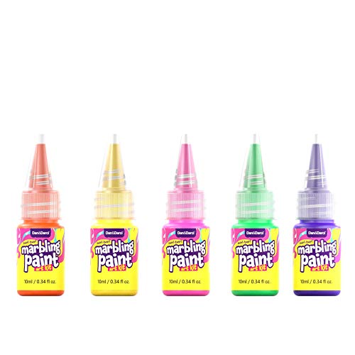 Dan&Darci Marbling Paint Art Kit for Kids - Arts and Crafts for Girls & Boys Ages 6-12 - Craft Kits Art Set - Best Tween Paint Gift, Ideas for Kids Activities Age 4 5 6 7 8 9 10 Marble Painting from Dan&Darci