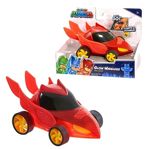 PJ Masks Glow Wheelers Owl Glider, by Just Play from Just Play