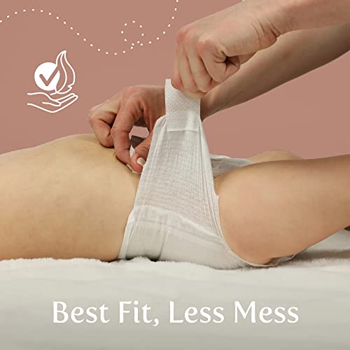 Earth & Eden Sensitive | Eco-Conscious & Hypoallergenic Diapers | Size 3 | 222 Count from First Quality