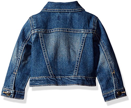 The Children's Place Baby Toddler Girls Basic Denim Jacket, China Blue, 4T by The Children's Place Children's Apparel