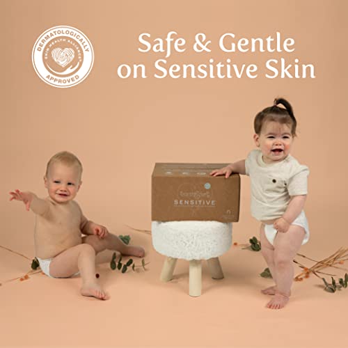 Earth & Eden Sensitive | Eco-Conscious & Hypoallergenic Diapers | Size 3 | 222 Count from First Quality
