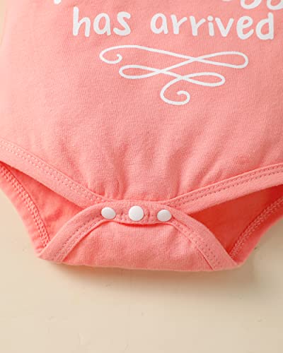 Newborn Baby Girl Clothes 3-6 Months Baby Girl Outfit Summer Infant Girl Clothes Floral Bell Bottoms Pants Ruffle Romper Gifts Stuff Outfits Sets for Baby Girls Pink by 