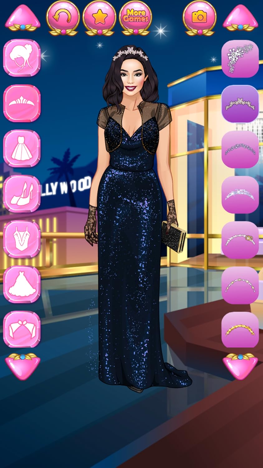 Red Carpet Dress Up Game for Girls by Fashion Games for Girls