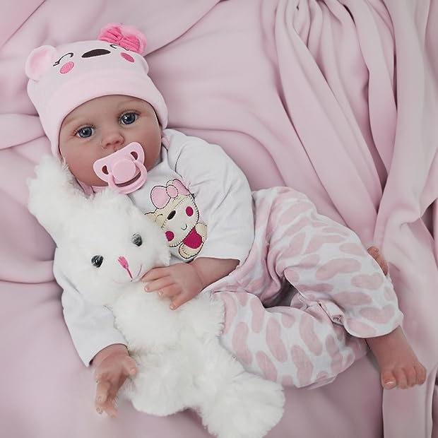 Kaydora Reborn Baby Doll, 22 inch Weighted Baby Lifelike Reborn Doll Girl, Lucy from Kaydora