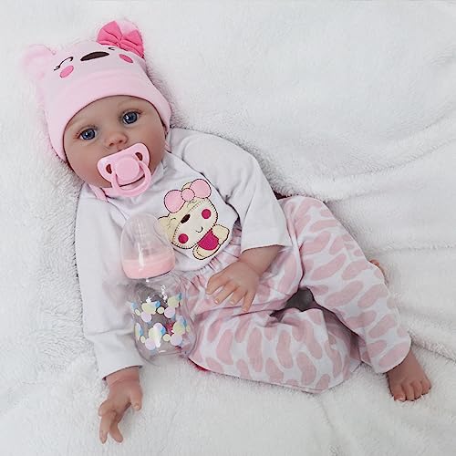 Kaydora Reborn Baby Doll, 22 inch Weighted Baby Lifelike Reborn Doll Girl, Lucy from Kaydora