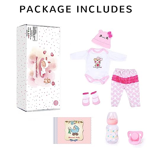 Kaydora Reborn Baby Doll, 22 inch Weighted Baby Lifelike Reborn Doll Girl, Lucy from Kaydora