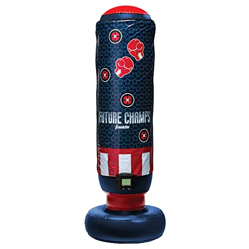 Franklin Sports Inflatable Electronic Boxing Bag - Future Champs - 60 x 22 x 22 inches from Franklin Sports