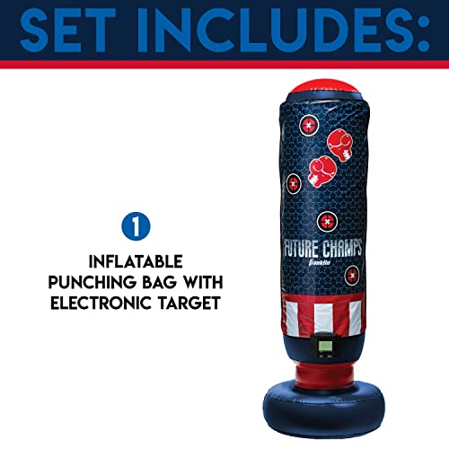 Franklin Sports Inflatable Electronic Boxing Bag - Future Champs - 60 x 22 x 22 inches from Franklin Sports