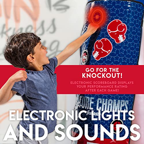 Franklin Sports Inflatable Electronic Boxing Bag - Future Champs - 60 x 22 x 22 inches from Franklin Sports