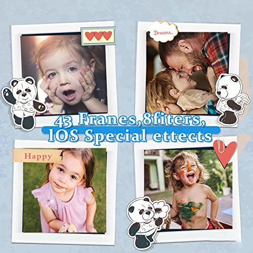 SUZIYO Camera for Kids with Tripod, Digital Video Camcorder 1080P 2.4 Inch HD,Best Birthday Christmas Electronic Toys Gifts for Childen Age 3 4 5 6 7 8 9 Years Old Boys (with 32G SD Card, Blue) by SUZIYO