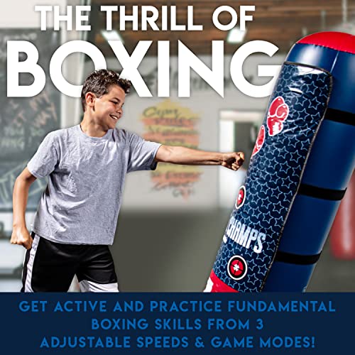 Franklin Sports Inflatable Electronic Boxing Bag - Future Champs - 60 x 22 x 22 inches from Franklin Sports