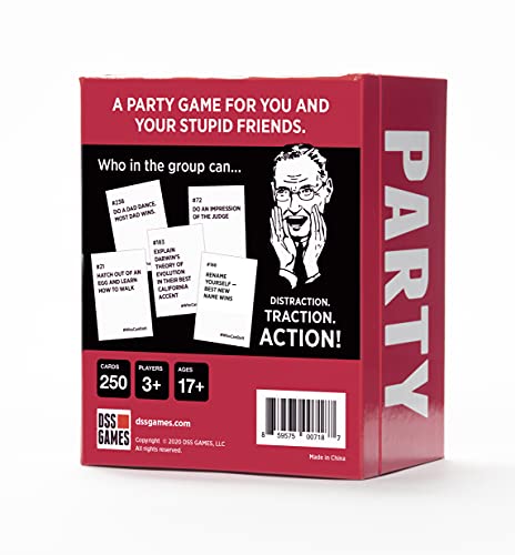 Who Can Do It - Compete with Your Friends to Win These Challenges [A Party Game] from DSS Games