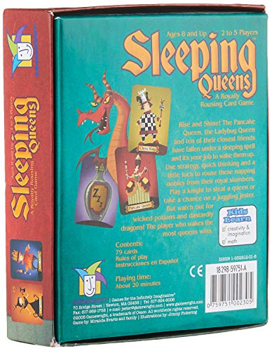Sleeping Queens Card Game, 79 Cards by Gamewright