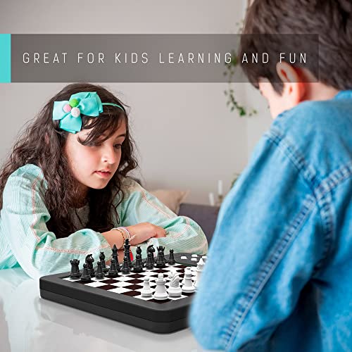 TOP 1 CHESS Board Electronic Chess Games, Talking Coach Electronic Chess Board with Multi-Level Skills, Best Electronic Chess Set for Players of All Levels Ages Kids and Adults from TOP 1 CHESS