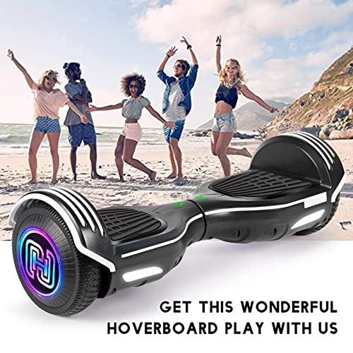 Hoverboard Self Balancing Scooter 6.5" Two-Wheel Self Balancing Hoverboard with Bluetooth Speaker for Adult Kids by Shenzhen Uni-sun Electronics Co., Ltd.SISIGAD