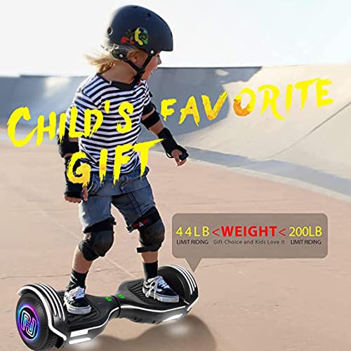 Hoverboard Self Balancing Scooter 6.5" Two-Wheel Self Balancing Hoverboard with Bluetooth Speaker for Adult Kids by Shenzhen Uni-sun Electronics Co., Ltd.SISIGAD