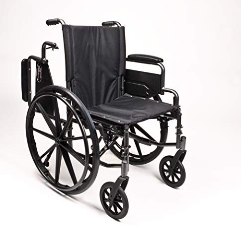 Everest & Jennings Traveler L4 Wheelchair, Ultralight Adjustable-Height Adult Use, 20x16" Seat from GF Health Products, Inc.