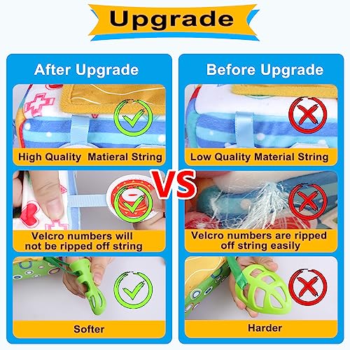 VPOJOY Baby Tissue Box Toy, Soft Montessori Magic Tissue Box Baby Toys 6 to 12 Months, High Contrast Crinkle Paper Sensory Silk Scarves Toys for 1 Year Old Boys Girls Kids Early Learning Gifts from SHANTOU TY TOYS FACTORY