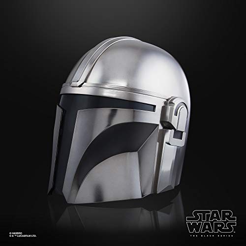 STAR WARS The Black Series The Mandalorian Premium Electronic Helmet Roleplay Collectible, Toys for Kids Ages 14 and Up from Hasbro