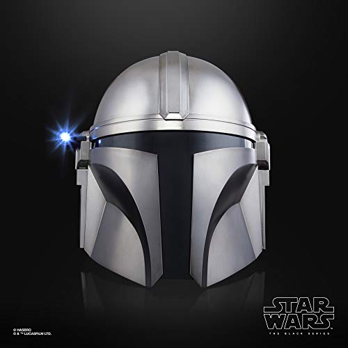 STAR WARS The Black Series The Mandalorian Premium Electronic Helmet Roleplay Collectible, Toys for Kids Ages 14 and Up from Hasbro