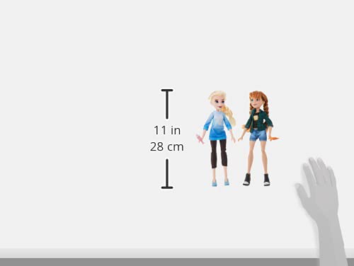 Disney Princess Ralph Breaks The Internet Movie Dolls, Elsa & Anna Dolls with Comfy Clothes & Accessories by Hasbro