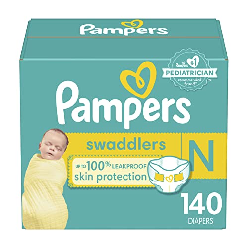 Pampers Swaddlers Newborn Diaper Size 0 140 Count by Procter & Gamble