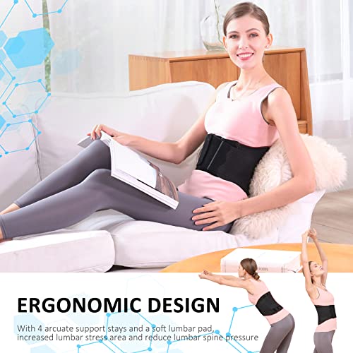 Hameisen Back Brace for Lower Back Pain, Relief for Herniated Disc, Sciatica, Scoliosis and more, Lightweight & Breathable Mesh with Lumbar Pad, Adjustable Support Strap for Women and Men - L by Hameisen