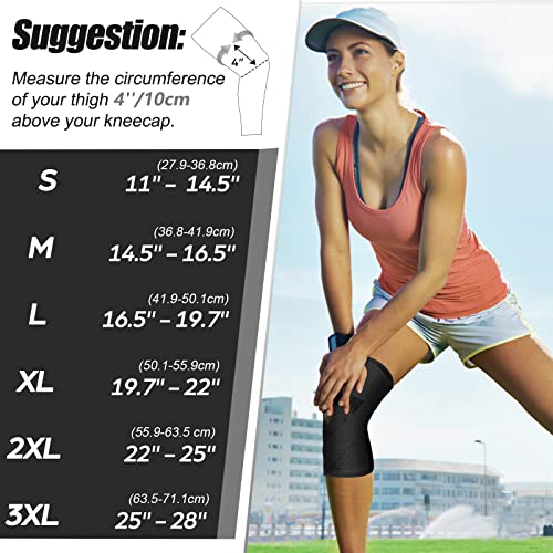 NEENCA Professional Knee Brace with Side Stabilizers, Medical Knee Support with Mesh Weave Tech, Knee Wrap with Ultra-Soft Bandage for Knee Pain, Arthritis, Injuries Relief, Running, Workout, Sports from NEENCA