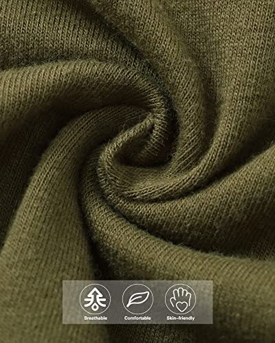 Baby Boy Clothes Newborn Boy Outfits, Infant Letter Print Romper+Long Pants+Hat 3PC Clothing Set(6M,Army Green) by 