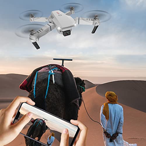 Drone with 1080P Dual HD Camera, 2023 Upgradded RC Quadcopter FPV Camera Foldable Drone Toys Gift for Adults and Kids, One Key Start Speed Adjustment, 360Â° Altitude Hold Mode (Black) from Belief dolls