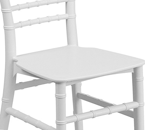 Flash Furniture 10 Pack Kids White Resin Chiavari Chair by Flash Furniture