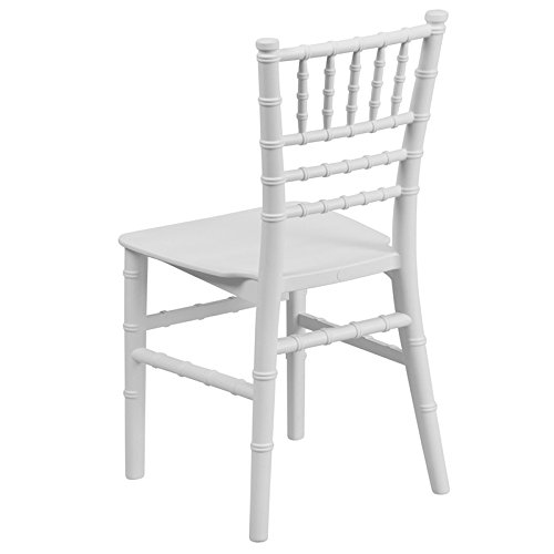 Flash Furniture 10 Pack Kids White Resin Chiavari Chair by Flash Furniture