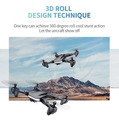 VISUO XS816 4k Drone with Camera Live Video, Teeggi WiFi FPV RC Quadcopter with 4k Camera Foldable Drone for Beginners - Altitude Hold Headless Mode One Key Off/Landing APP Control Long Flight Time from Teeggi