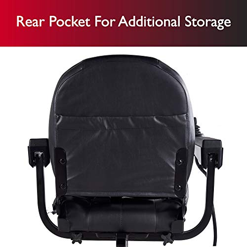 Zipâr PC Power Electric Wheelchair - Full Size Long Range Motorized Wheelchair - Electric Wheelchairs for Adults, Seniors, Elderly, Travel- Power Wheelchair 19.5 Inch Seat - Extended Battery by Zip'r