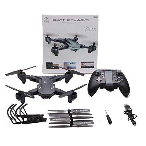 VISUO XS816 4k Drone with Camera Live Video, Teeggi WiFi FPV RC Quadcopter with 4k Camera Foldable Drone for Beginners - Altitude Hold Headless Mode One Key Off/Landing APP Control Long Flight Time from Teeggi