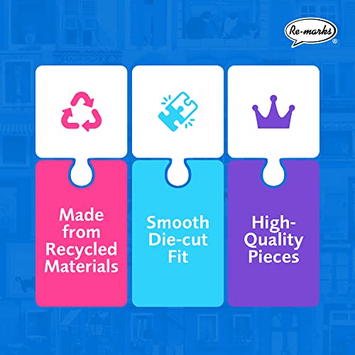 Re-marks Window Seat 1000-Piece Animal Puzzle for All Ages by Re-marks