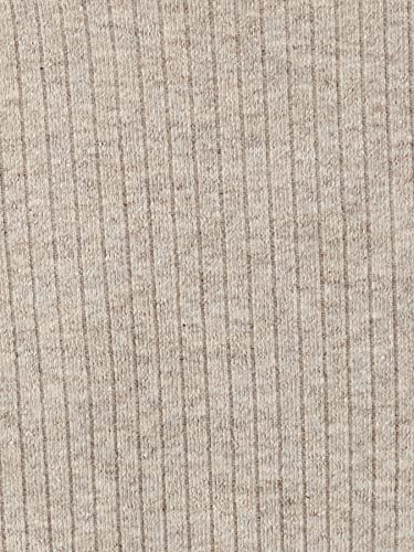 Simple Joys by Carter's Baby 4-Pack Soft Thermal Long Sleeve Bodysuits, Neutral Heathers/Mint/Sand/White, 6-9 Months from Carter's Simple Joys - Private Label