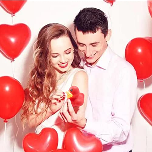 27 PCS Valentine's Day Rubber Ducks,Baby Showers Accessories,Mini Duckies Bath Toys for Kids Valentines Party Favors (Valentine's) from Holydeck