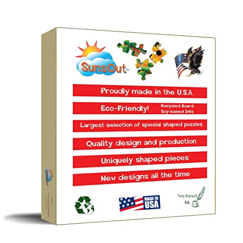 Mystery of The Sunflower 550 pc Jigsaw Puzzle by SunsOut from SUNSOUT INC