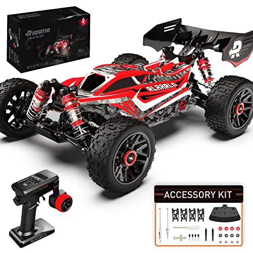 CROBOLL 1:14 Fast RC Cars for Adults 70+KMH Hobby RC Truck, 4WD Remote Control Car Off-Road Racing Buggy, Electric Vehicle Toy for Adults Kids with Oil-Filled Shock Absorbers from CROBOLL