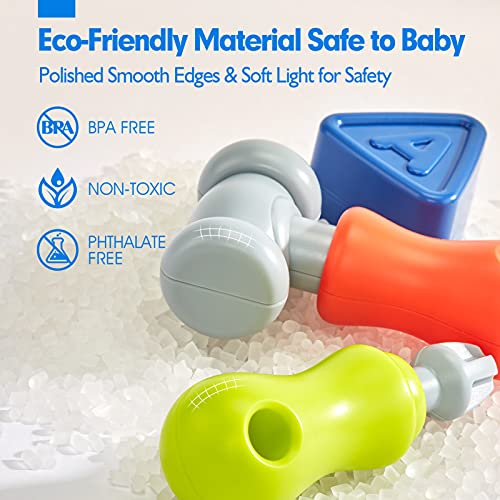 hahaland Toys for 1 Year Old Boy Gifts Girl Toy, Multifunctional Music Light Workbench for Baby Toys 12-18 Months, Toddler Toys Age 1-2 Baby Boy Toys Gifts Toys for 2 Year Old Boy Girl Birthday Gift by Cubicfun