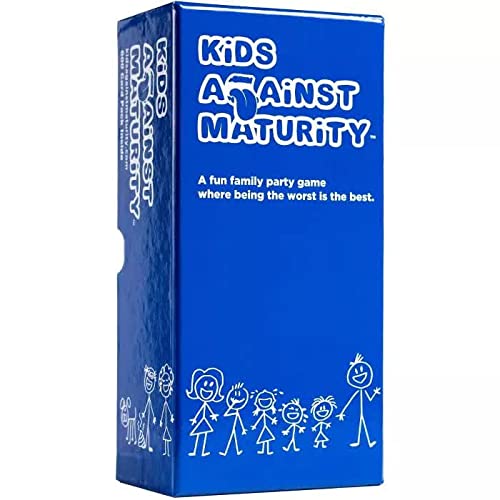 Kids Against Maturity: Card Game for Kids and Families, Super Fun Hilarious for Family Party Game Night by El El Sea LLC