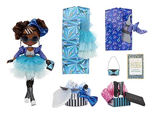 LOL Surprise OMG Present Surprise Fashion Doll Miss Glam with 20 Surprises, 5 Fashion Looks, and Fun Accessories for Birthday Inspired Doll by MGA Entertainment