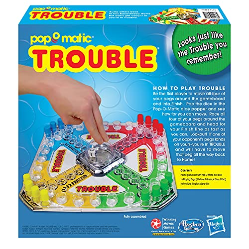 Winning Moves Games Classic Trouble Board Game, 1176 by Rejects from Studios