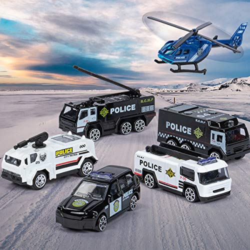 UNIH Kids Garage Toy Set, Toy Vehicle Garage for Toddlers, Race Car Ramp Track Toy, Parking Garage Playset Toy with Play Mat(Blue) by UNIH